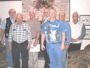 2004 MMCI CH#1 Officers - left to right - Doug Kelley, Ray Tanno, Neal Forbes, Ken Weidig, Rex Baker, Cliff Wilson, Dick Morse